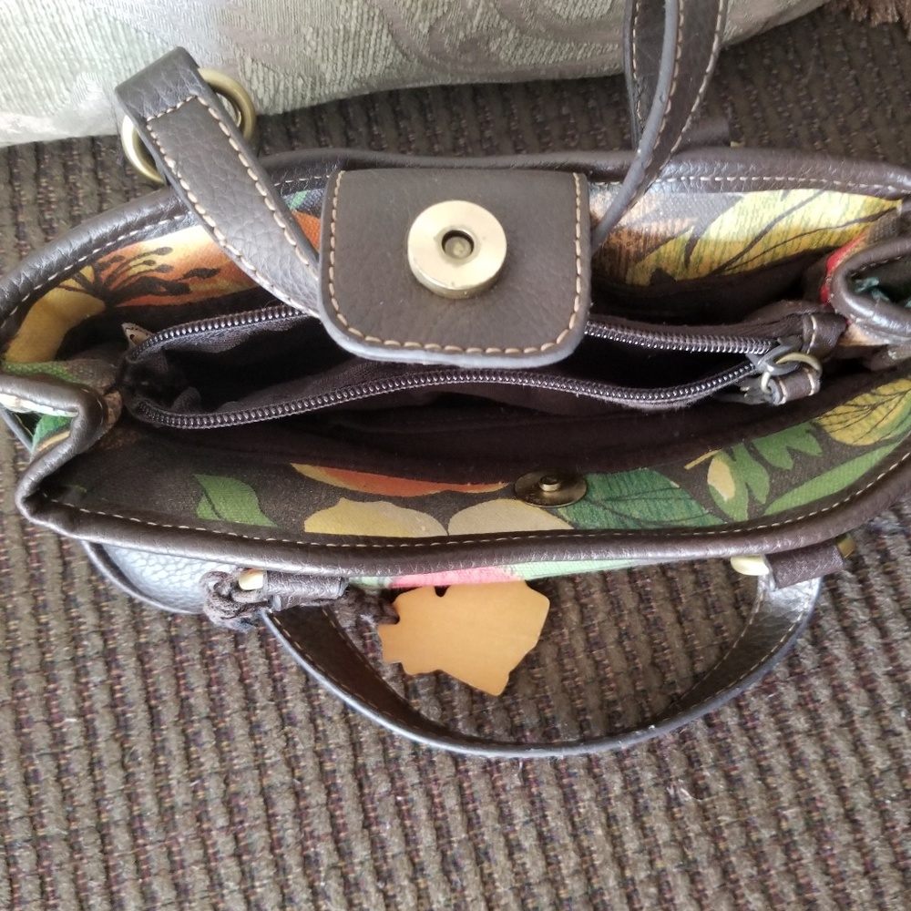 Vintage Mini Caribbean Joe Print Handbag - Picture 3 of 3